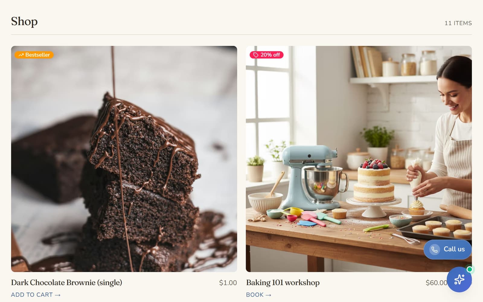 Mei's Kitchen — a demo storefront built on Selza
