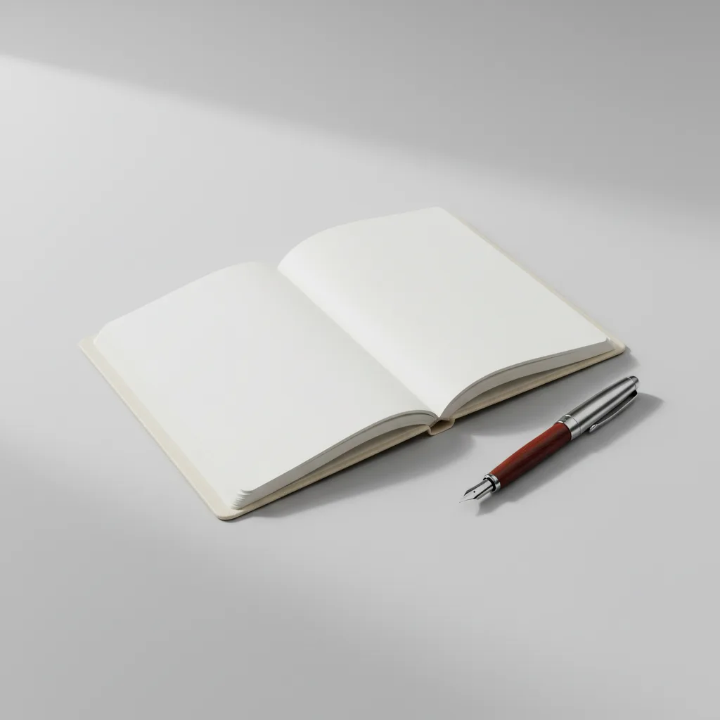 House A5 Notebook — Blank
