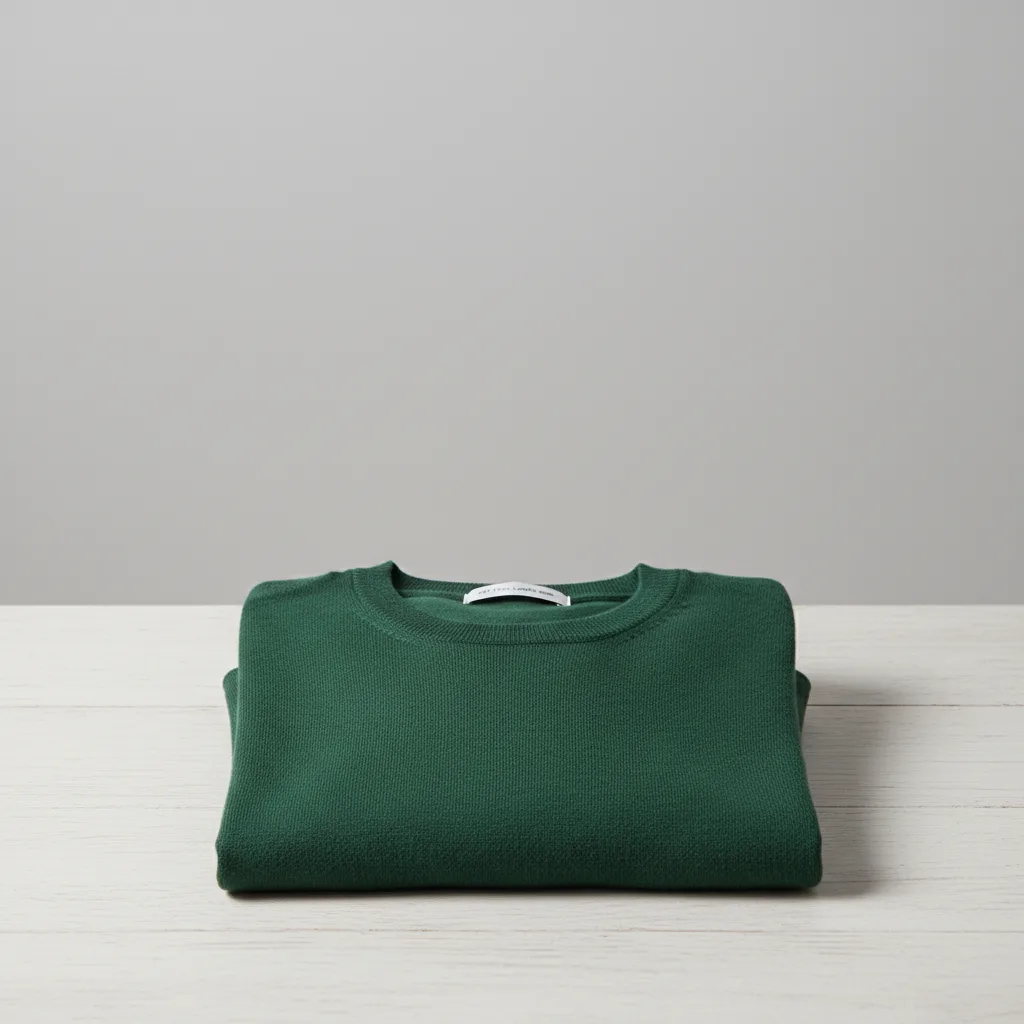 Merino Crewneck, forest