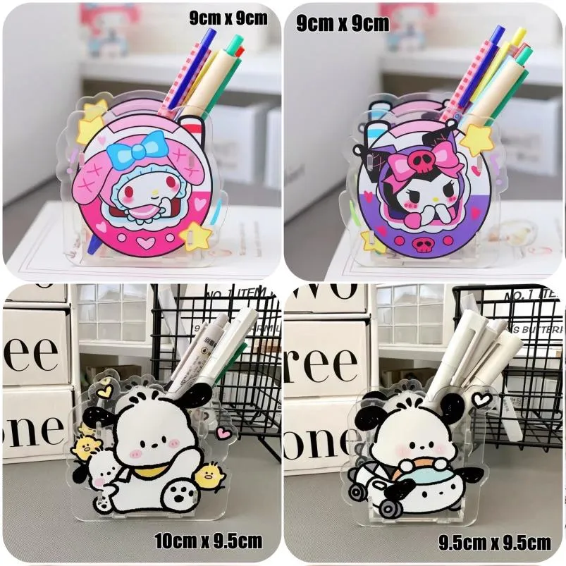 Sanrio Cute Character Acrylic Pen Holder image 5