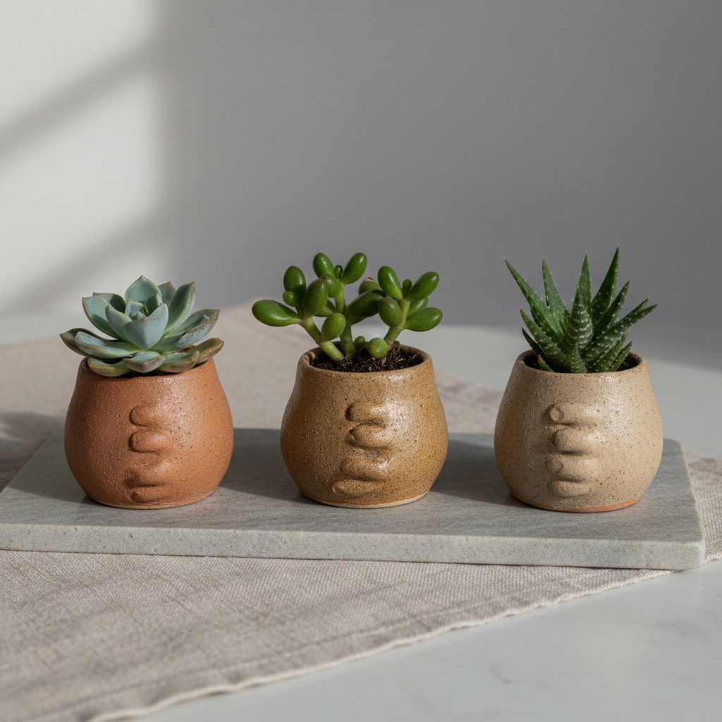 Mini Planter, set of 3