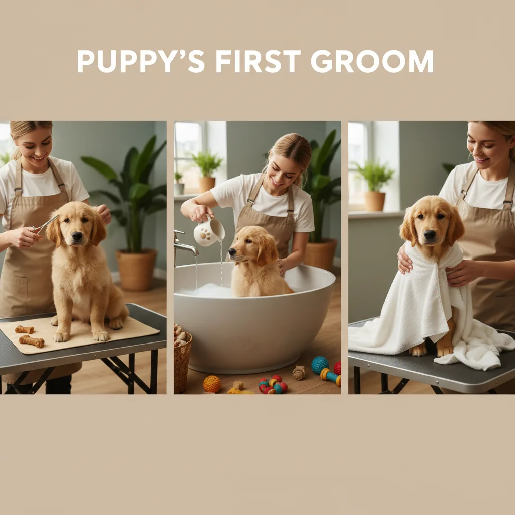 Puppy's First Groom