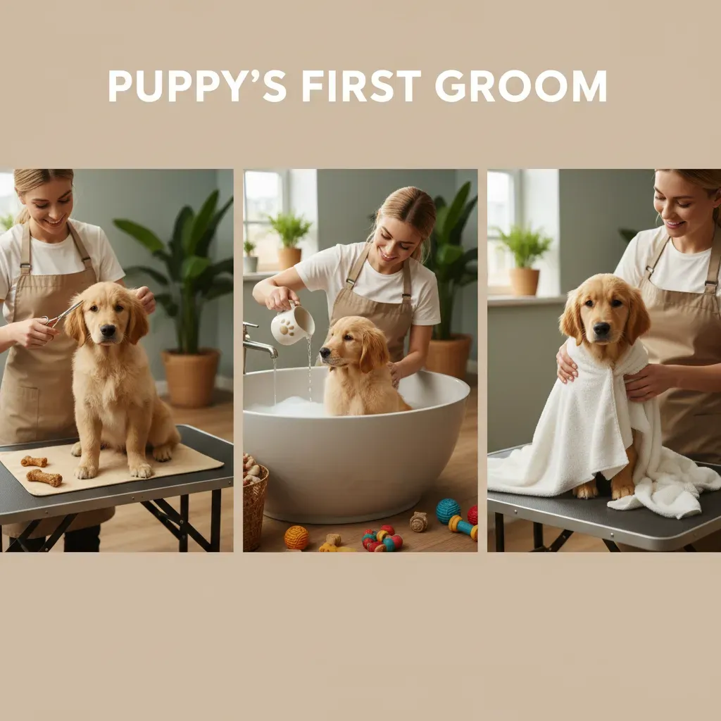 Puppy's First Groom