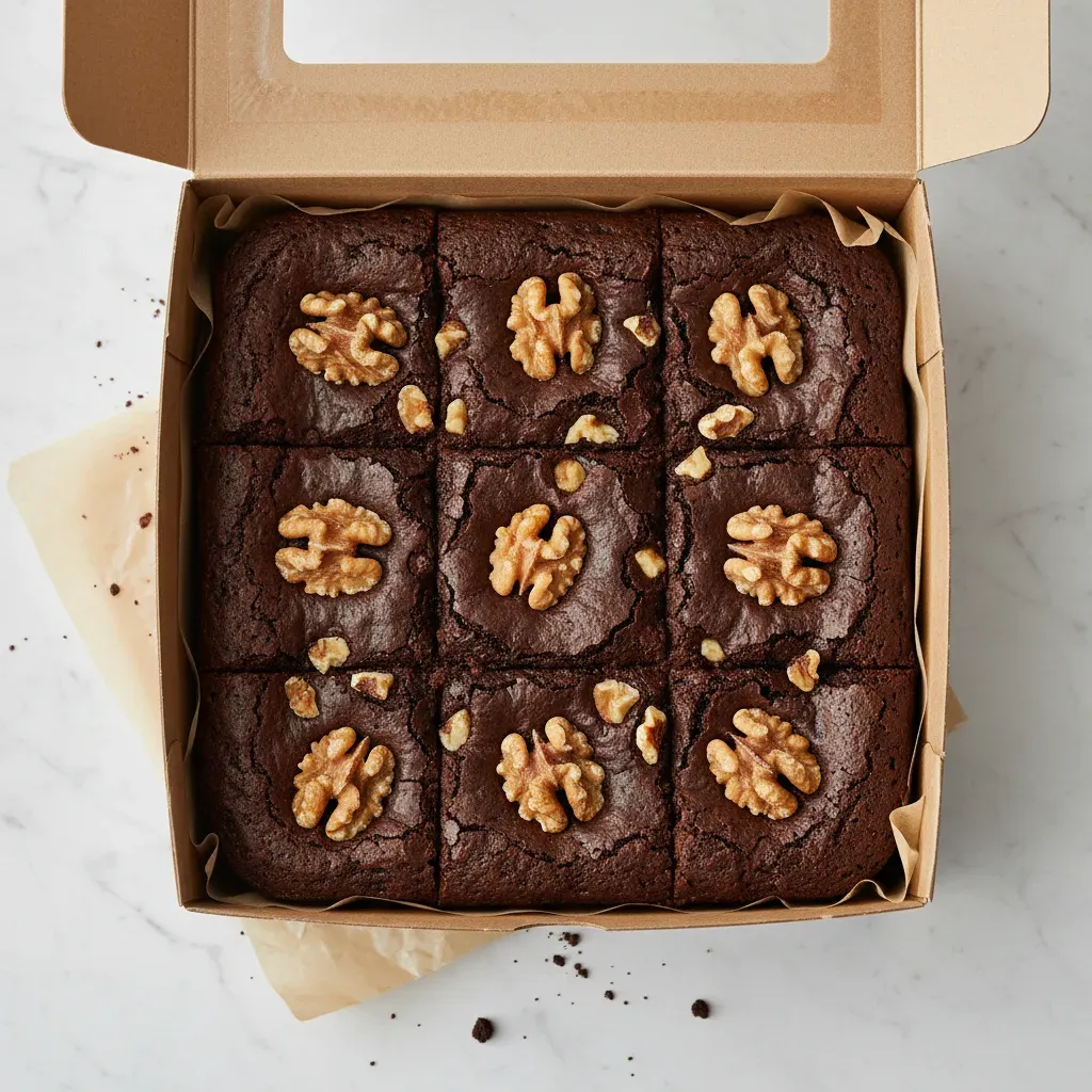 Walnut Brownie (box of 9)