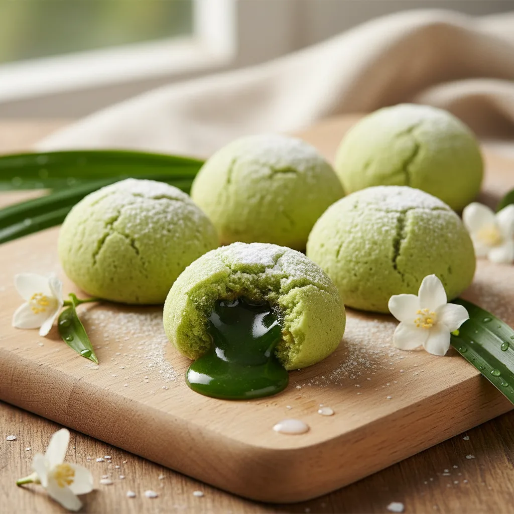 Pandan Kaya Stuffed