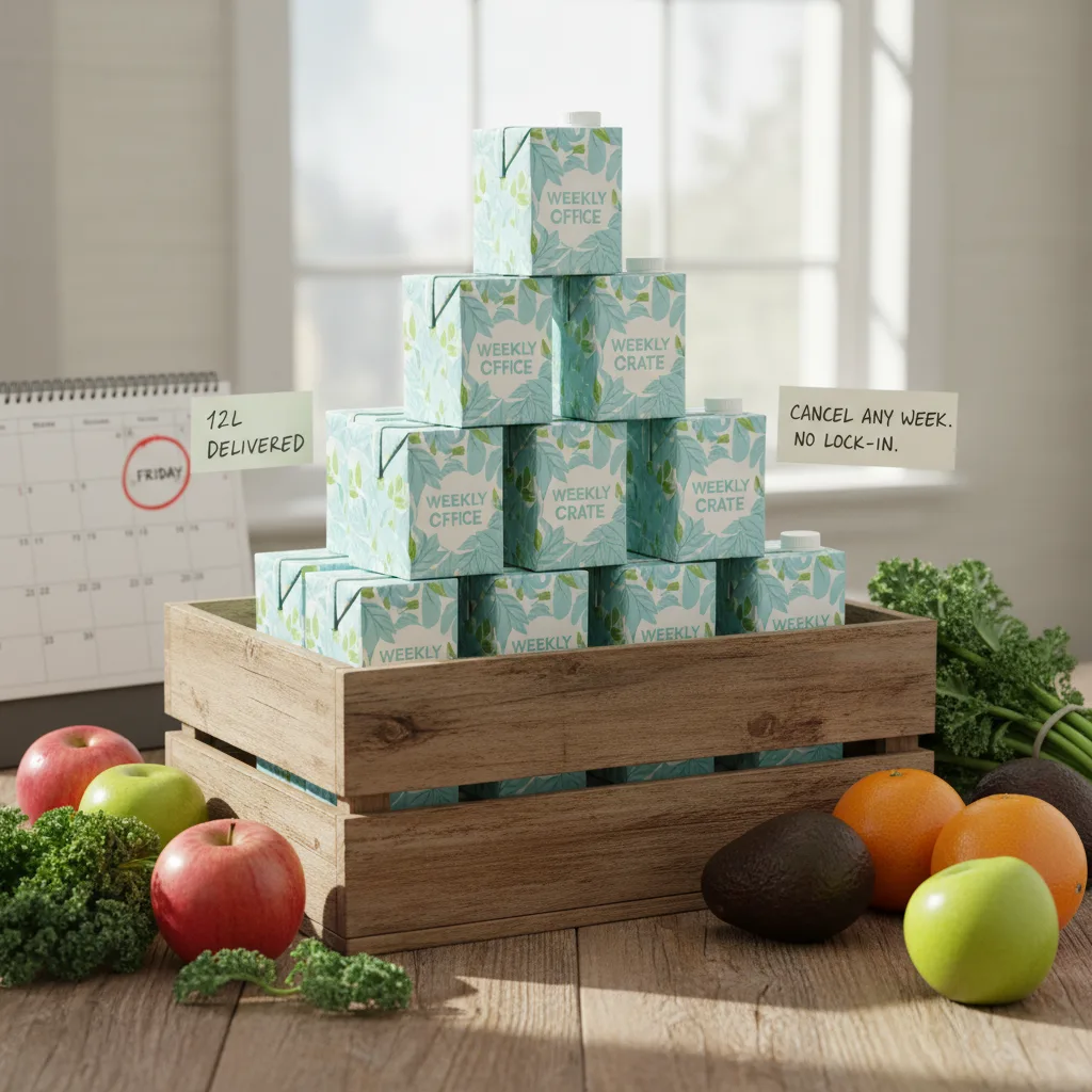 Weekly Office Crate — 12 × 1L
