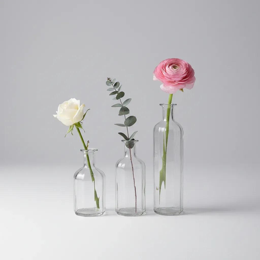Bud Vase, set of 3
