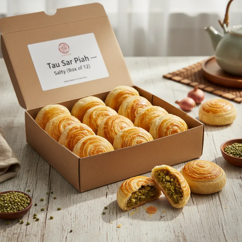 Tau Sar Piah — Salty (box of 12)