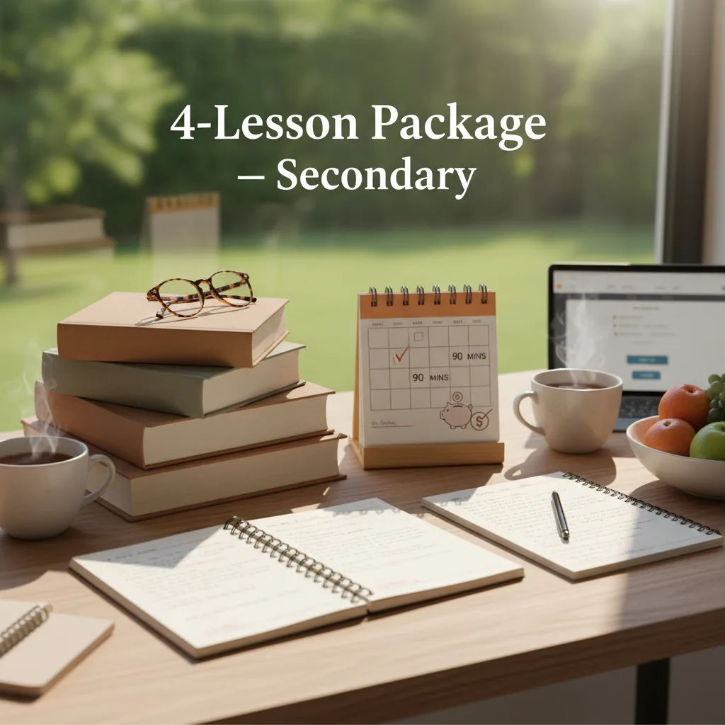 4-Lesson Package — Secondary