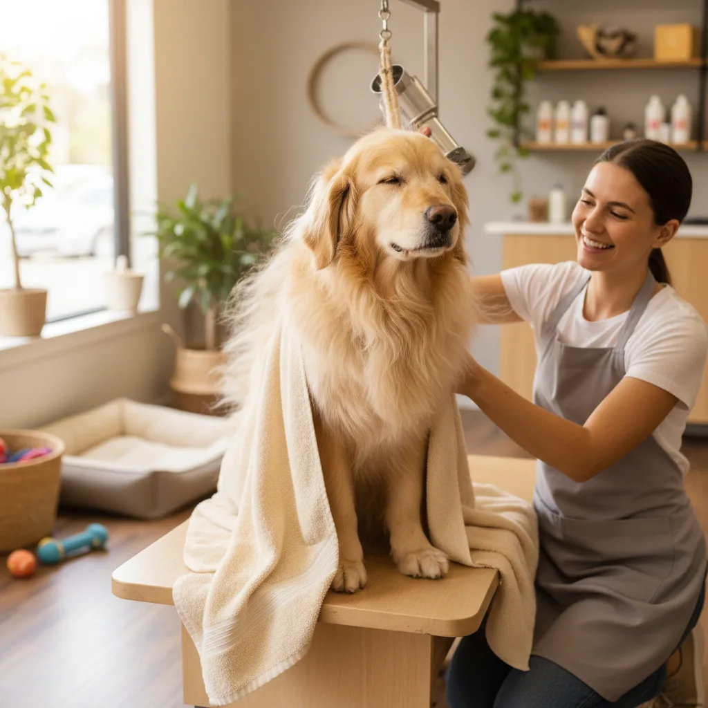 Full Groom — Medium Dog (10–20kg)