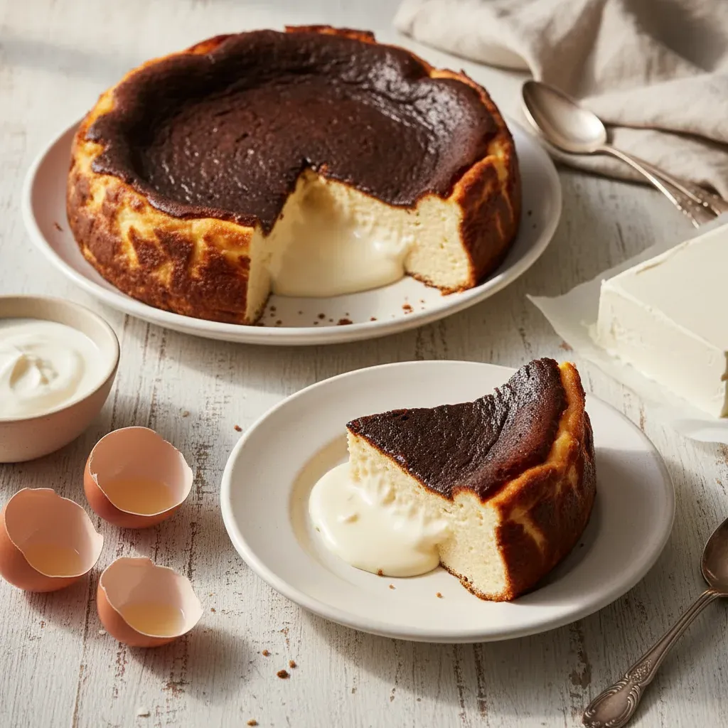 Classic Burnt Basque Cheesecake
