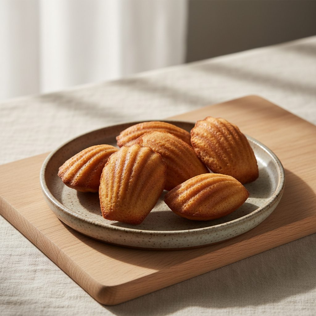 Hojicha Madeleines (box of 6)