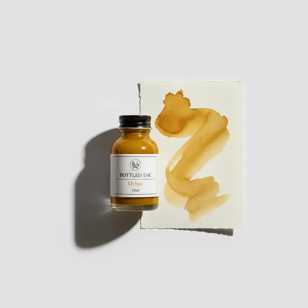 Bottled Ink, 50ml — Ochre