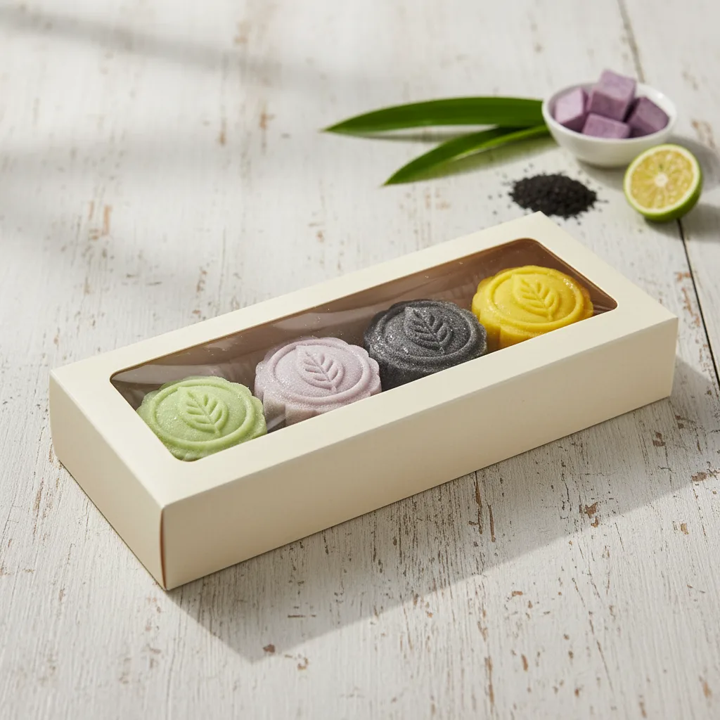 Snowskin Mooncake Box (4 pieces)